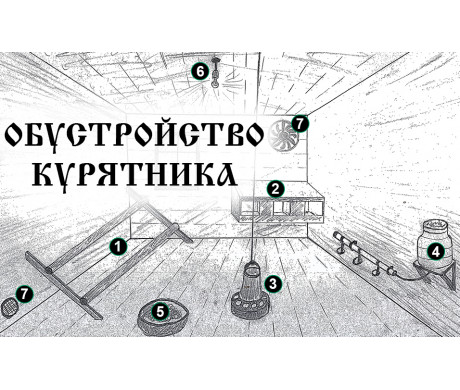 Минимальное обустройство курятника